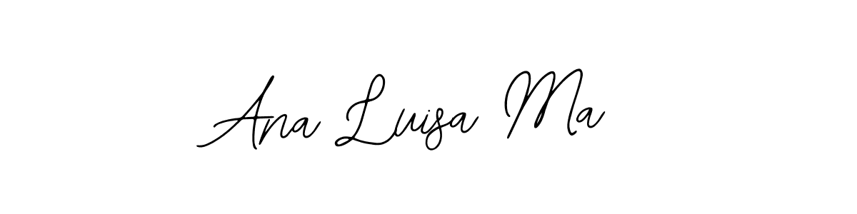 How to make Ana Luisa Ma signature? Bearetta-2O07w is a professional autograph style. Create handwritten signature for Ana Luisa Ma name. Ana Luisa Ma signature style 12 images and pictures png