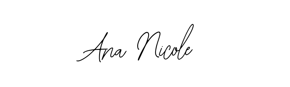This is the best signature style for the Ana Nicole name. Also you like these signature font (Bearetta-2O07w). Mix name signature. Ana Nicole signature style 12 images and pictures png