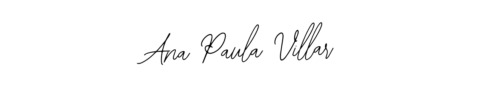 How to make Ana Paula Villar signature? Bearetta-2O07w is a professional autograph style. Create handwritten signature for Ana Paula Villar name. Ana Paula Villar signature style 12 images and pictures png