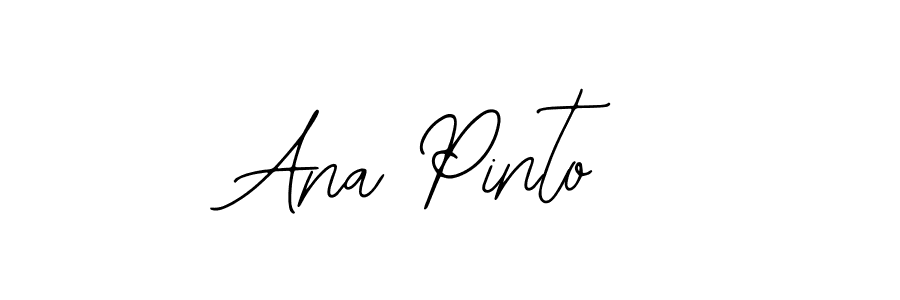 The best way (Bearetta-2O07w) to make a short signature is to pick only two or three words in your name. The name Ana Pinto include a total of six letters. For converting this name. Ana Pinto signature style 12 images and pictures png