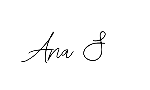 How to make Ana S signature? Bearetta-2O07w is a professional autograph style. Create handwritten signature for Ana S name. Ana S signature style 12 images and pictures png