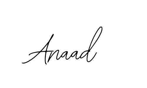 You should practise on your own different ways (Bearetta-2O07w) to write your name (Anaad) in signature. don't let someone else do it for you. Anaad signature style 12 images and pictures png