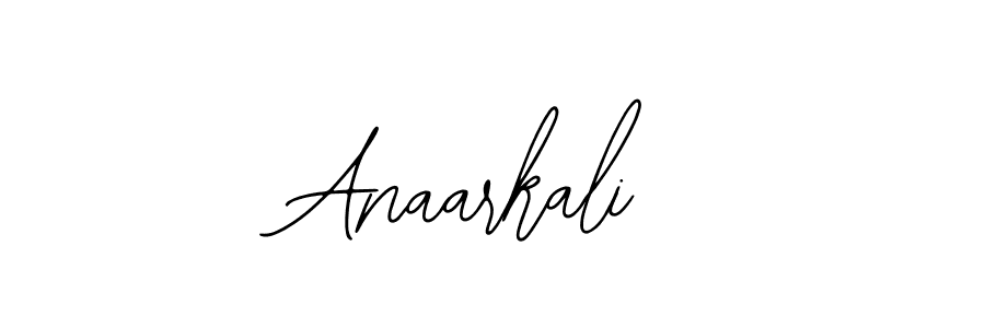 How to make Anaarkali name signature. Use Bearetta-2O07w style for creating short signs online. This is the latest handwritten sign. Anaarkali signature style 12 images and pictures png