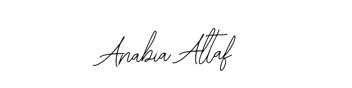 How to make Anabia Altaf signature? Bearetta-2O07w is a professional autograph style. Create handwritten signature for Anabia Altaf name. Anabia Altaf signature style 12 images and pictures png