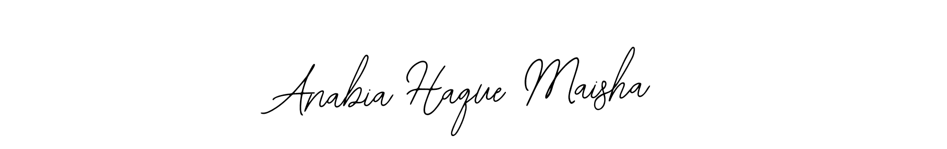 Design your own signature with our free online signature maker. With this signature software, you can create a handwritten (Bearetta-2O07w) signature for name Anabia Haque Maisha. Anabia Haque Maisha signature style 12 images and pictures png