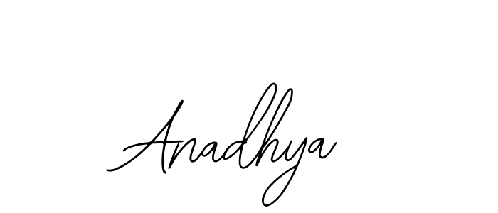 Make a beautiful signature design for name Anadhya. Use this online signature maker to create a handwritten signature for free. Anadhya signature style 12 images and pictures png