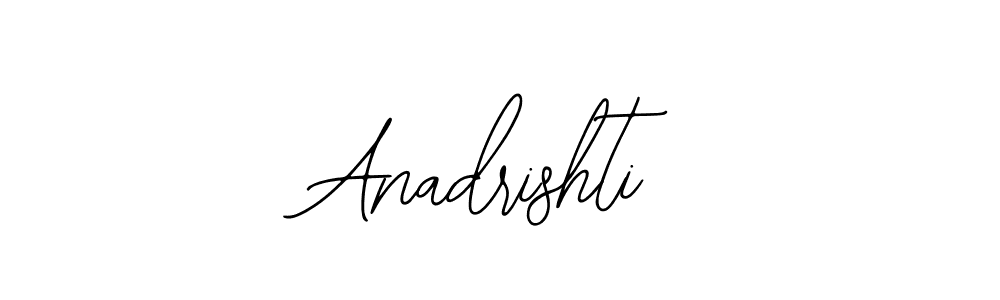 Similarly Bearetta-2O07w is the best handwritten signature design. Signature creator online .You can use it as an online autograph creator for name Anadrishti. Anadrishti signature style 12 images and pictures png