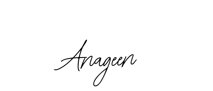 Make a short Anageen signature style. Manage your documents anywhere anytime using Bearetta-2O07w. Create and add eSignatures, submit forms, share and send files easily. Anageen signature style 12 images and pictures png