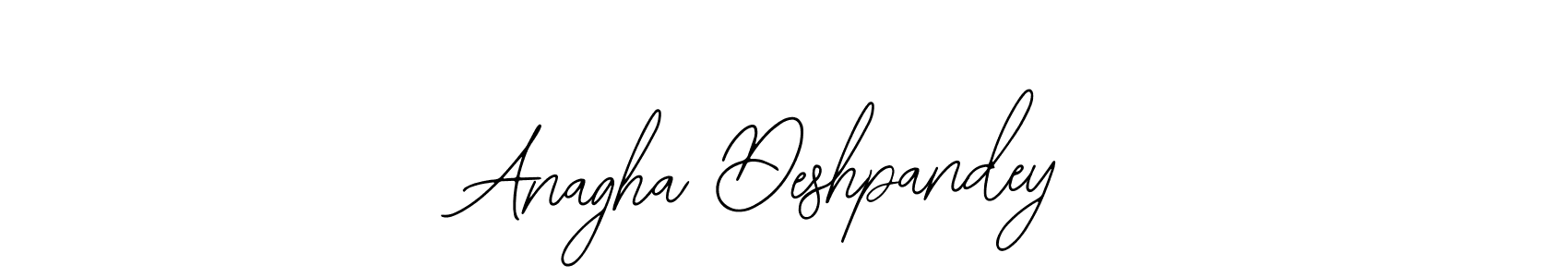 How to make Anagha Deshpandey signature? Bearetta-2O07w is a professional autograph style. Create handwritten signature for Anagha Deshpandey name. Anagha Deshpandey signature style 12 images and pictures png