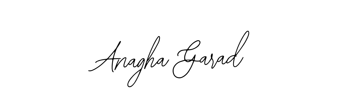 Make a short Anagha Garad signature style. Manage your documents anywhere anytime using Bearetta-2O07w. Create and add eSignatures, submit forms, share and send files easily. Anagha Garad signature style 12 images and pictures png