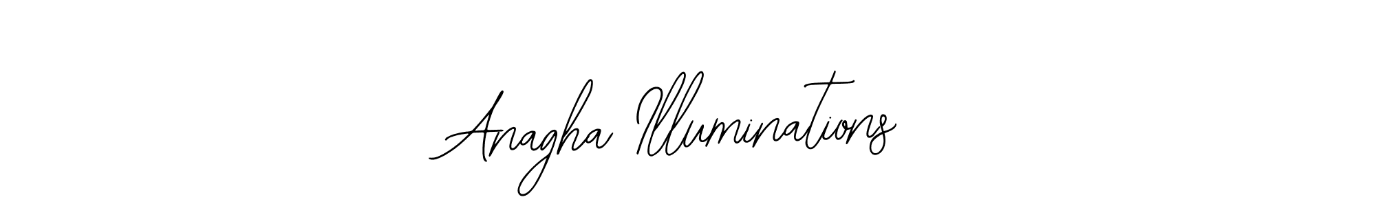 Create a beautiful signature design for name Anagha Illuminations. With this signature (Bearetta-2O07w) fonts, you can make a handwritten signature for free. Anagha Illuminations signature style 12 images and pictures png