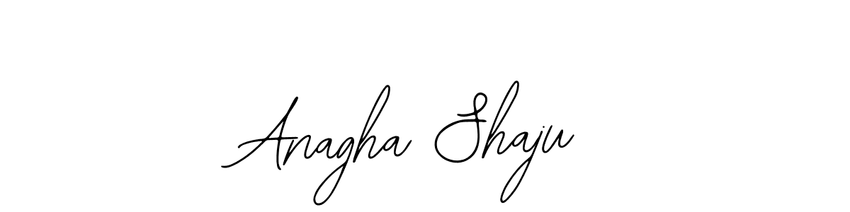 How to make Anagha Shaju signature? Bearetta-2O07w is a professional autograph style. Create handwritten signature for Anagha Shaju name. Anagha Shaju signature style 12 images and pictures png