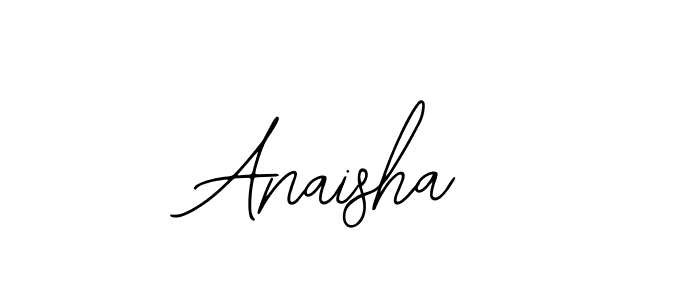 Also You can easily find your signature by using the search form. We will create Anaisha name handwritten signature images for you free of cost using Bearetta-2O07w sign style. Anaisha signature style 12 images and pictures png