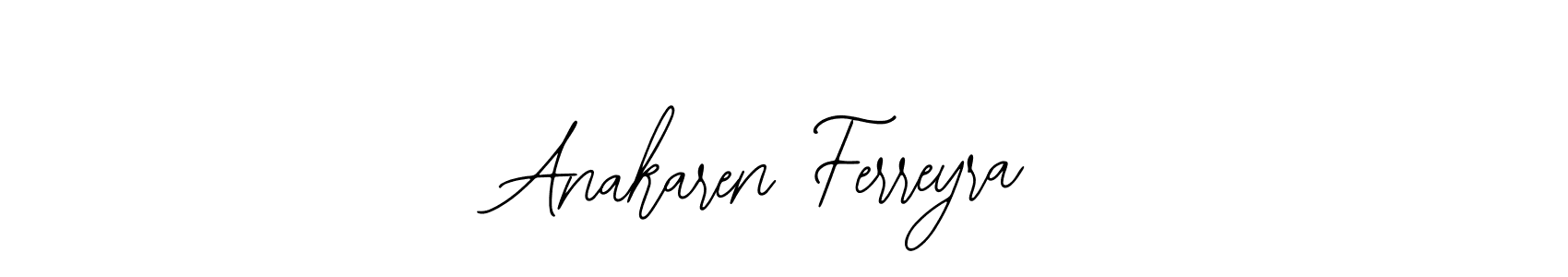 Create a beautiful signature design for name Anakaren Ferreyra. With this signature (Bearetta-2O07w) fonts, you can make a handwritten signature for free. Anakaren Ferreyra signature style 12 images and pictures png