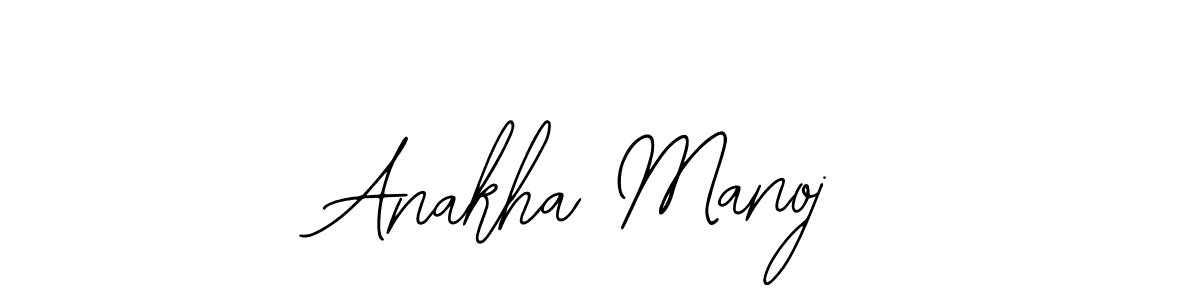 Anakha Manoj stylish signature style. Best Handwritten Sign (Bearetta-2O07w) for my name. Handwritten Signature Collection Ideas for my name Anakha Manoj. Anakha Manoj signature style 12 images and pictures png