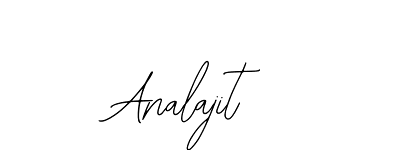 Create a beautiful signature design for name Analajit. With this signature (Bearetta-2O07w) fonts, you can make a handwritten signature for free. Analajit signature style 12 images and pictures png