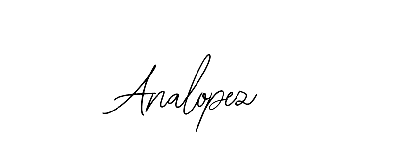 Also we have Analopez name is the best signature style. Create professional handwritten signature collection using Bearetta-2O07w autograph style. Analopez signature style 12 images and pictures png