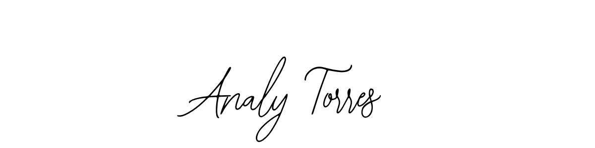 Make a beautiful signature design for name Analy Torres. With this signature (Bearetta-2O07w) style, you can create a handwritten signature for free. Analy Torres signature style 12 images and pictures png