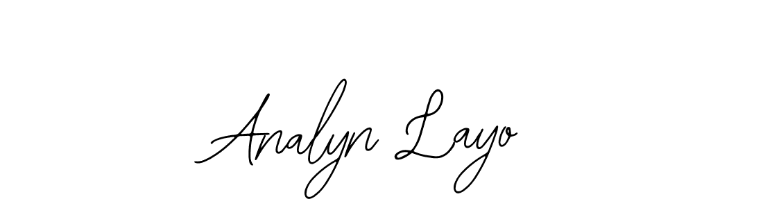 Make a short Analyn Layo signature style. Manage your documents anywhere anytime using Bearetta-2O07w. Create and add eSignatures, submit forms, share and send files easily. Analyn Layo signature style 12 images and pictures png