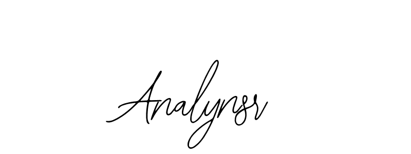 if you are searching for the best signature style for your name Analynsr. so please give up your signature search. here we have designed multiple signature styles  using Bearetta-2O07w. Analynsr signature style 12 images and pictures png