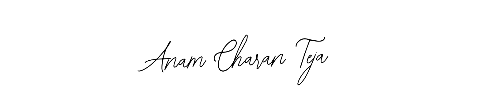 Make a beautiful signature design for name Anam Charan Teja. Use this online signature maker to create a handwritten signature for free. Anam Charan Teja signature style 12 images and pictures png