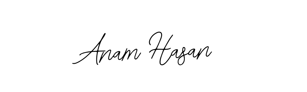 Make a short Anam Hasan signature style. Manage your documents anywhere anytime using Bearetta-2O07w. Create and add eSignatures, submit forms, share and send files easily. Anam Hasan signature style 12 images and pictures png