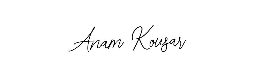 Also we have Anam Kousar name is the best signature style. Create professional handwritten signature collection using Bearetta-2O07w autograph style. Anam Kousar signature style 12 images and pictures png