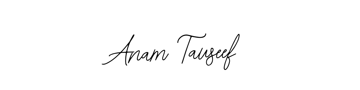 How to Draw Anam Tauseef signature style? Bearetta-2O07w is a latest design signature styles for name Anam Tauseef. Anam Tauseef signature style 12 images and pictures png