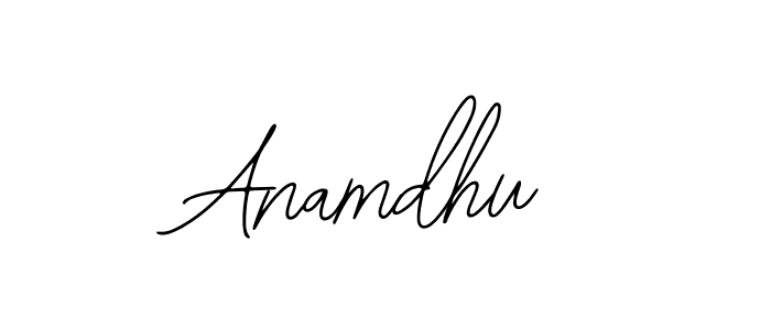 Design your own signature with our free online signature maker. With this signature software, you can create a handwritten (Bearetta-2O07w) signature for name Anamdhu. Anamdhu signature style 12 images and pictures png