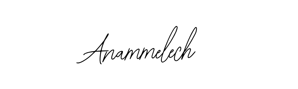 How to make Anammelech signature? Bearetta-2O07w is a professional autograph style. Create handwritten signature for Anammelech name. Anammelech signature style 12 images and pictures png
