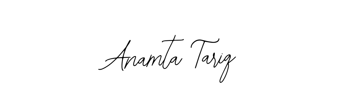 Also we have Anamta Tariq name is the best signature style. Create professional handwritten signature collection using Bearetta-2O07w autograph style. Anamta Tariq signature style 12 images and pictures png