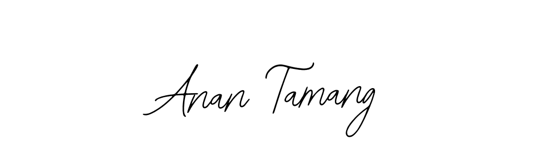 How to make Anan Tamang signature? Bearetta-2O07w is a professional autograph style. Create handwritten signature for Anan Tamang name. Anan Tamang signature style 12 images and pictures png