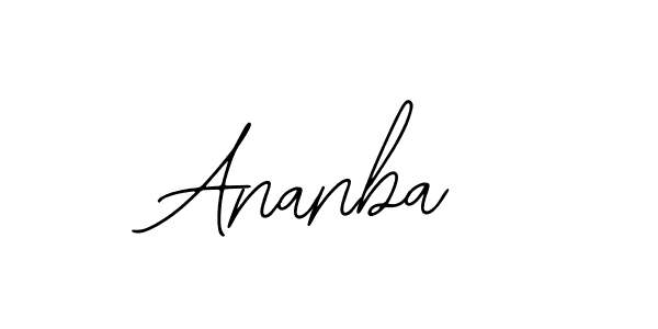 Also we have Ananba name is the best signature style. Create professional handwritten signature collection using Bearetta-2O07w autograph style. Ananba signature style 12 images and pictures png