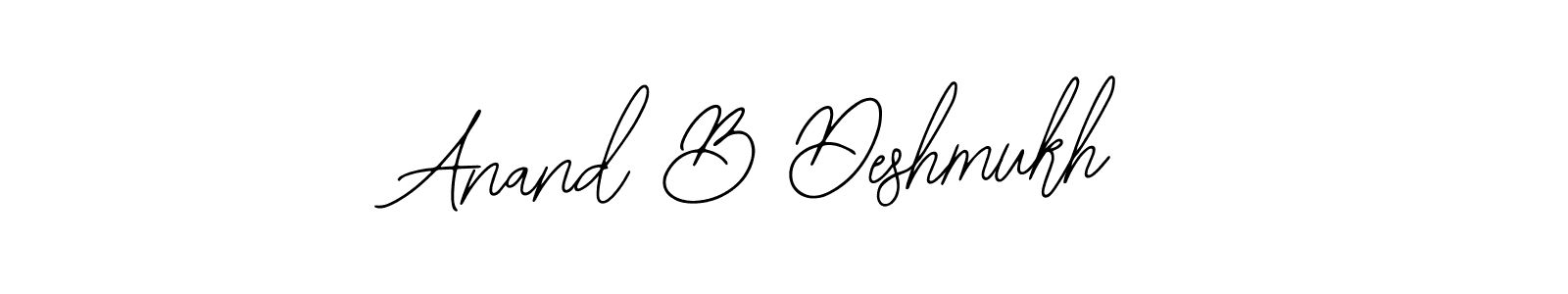 It looks lik you need a new signature style for name Anand B Deshmukh. Design unique handwritten (Bearetta-2O07w) signature with our free signature maker in just a few clicks. Anand B Deshmukh signature style 12 images and pictures png