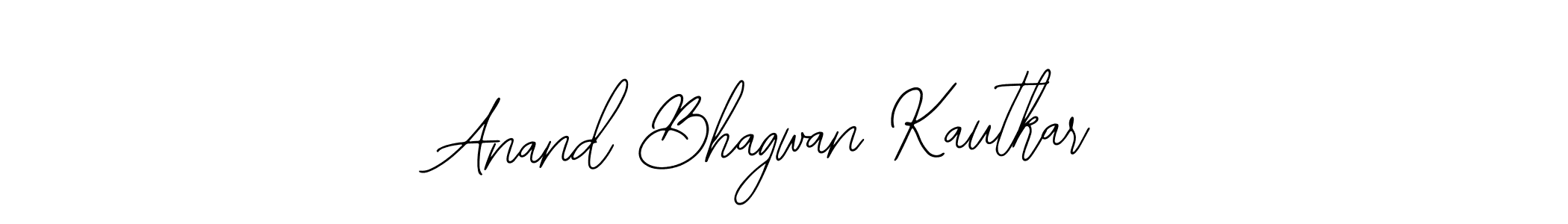 Bearetta-2O07w is a professional signature style that is perfect for those who want to add a touch of class to their signature. It is also a great choice for those who want to make their signature more unique. Get Anand Bhagwan Kautkar name to fancy signature for free. Anand Bhagwan Kautkar signature style 12 images and pictures png
