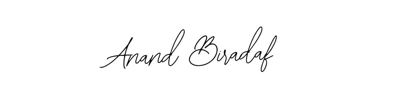 Make a short Anand Biradaf signature style. Manage your documents anywhere anytime using Bearetta-2O07w. Create and add eSignatures, submit forms, share and send files easily. Anand Biradaf signature style 12 images and pictures png