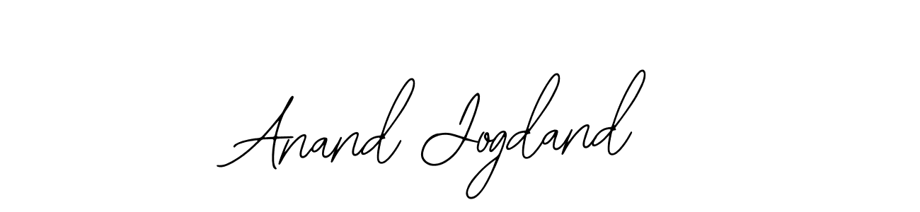 Design your own signature with our free online signature maker. With this signature software, you can create a handwritten (Bearetta-2O07w) signature for name Anand Jogdand. Anand Jogdand signature style 12 images and pictures png
