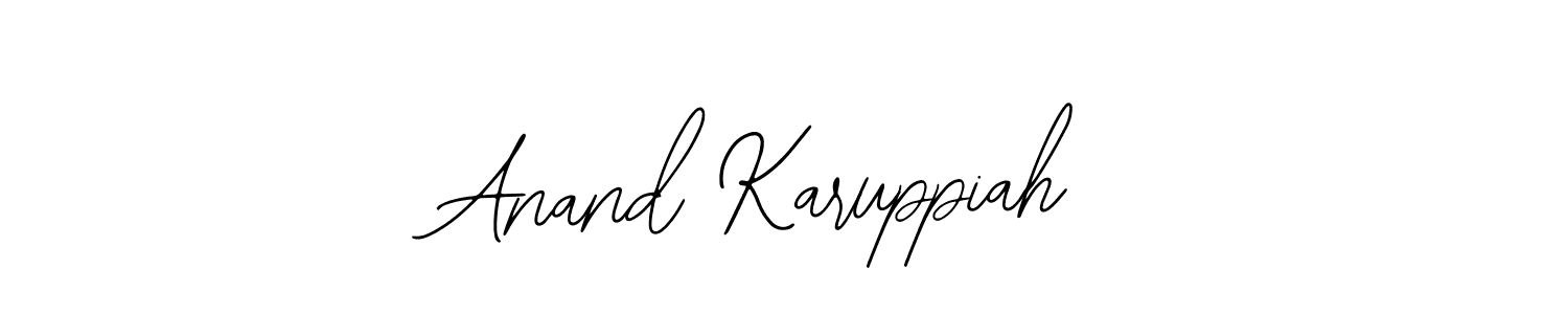 It looks lik you need a new signature style for name Anand Karuppiah. Design unique handwritten (Bearetta-2O07w) signature with our free signature maker in just a few clicks. Anand Karuppiah signature style 12 images and pictures png