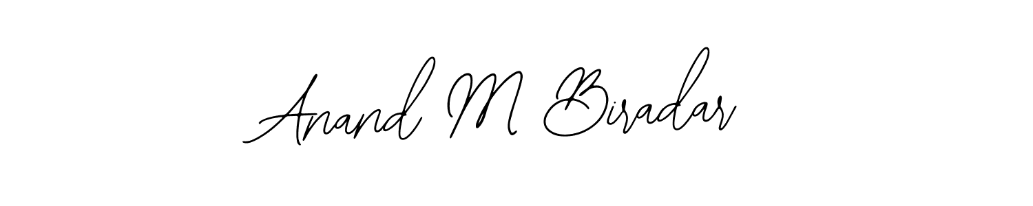 Make a beautiful signature design for name Anand M Biradar. With this signature (Bearetta-2O07w) style, you can create a handwritten signature for free. Anand M Biradar signature style 12 images and pictures png