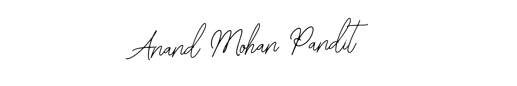 Anand Mohan Pandit stylish signature style. Best Handwritten Sign (Bearetta-2O07w) for my name. Handwritten Signature Collection Ideas for my name Anand Mohan Pandit. Anand Mohan Pandit signature style 12 images and pictures png