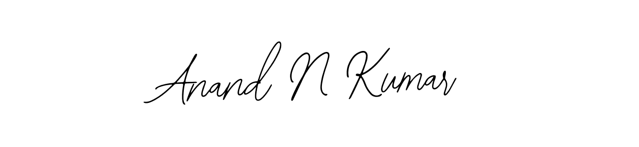 You should practise on your own different ways (Bearetta-2O07w) to write your name (Anand N Kumar) in signature. don't let someone else do it for you. Anand N Kumar signature style 12 images and pictures png