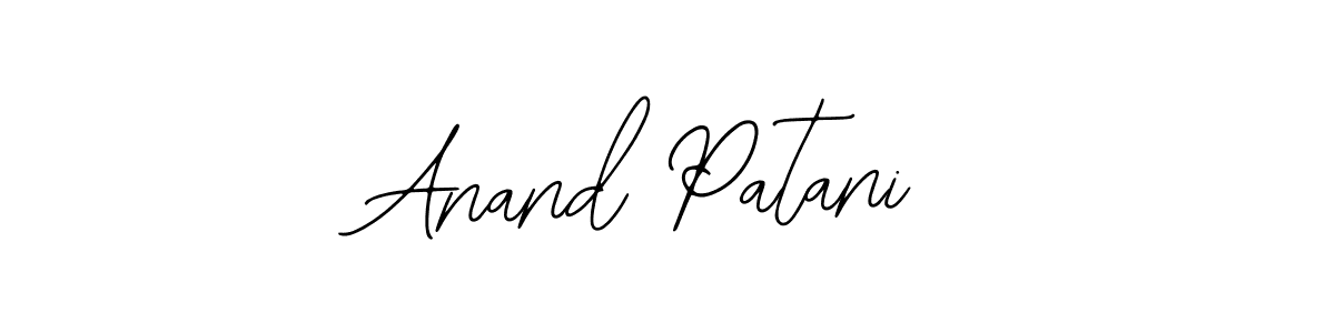 How to make Anand Patani signature? Bearetta-2O07w is a professional autograph style. Create handwritten signature for Anand Patani name. Anand Patani signature style 12 images and pictures png