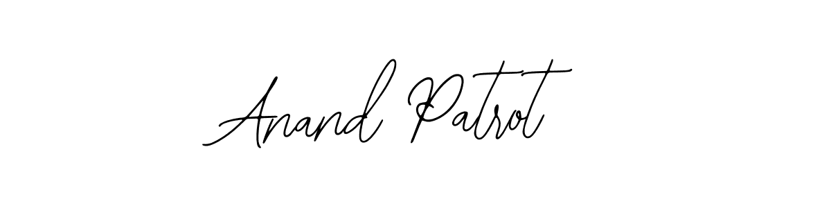 Use a signature maker to create a handwritten signature online. With this signature software, you can design (Bearetta-2O07w) your own signature for name Anand Patrot. Anand Patrot signature style 12 images and pictures png