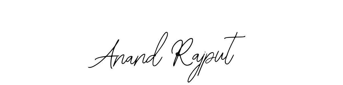 You should practise on your own different ways (Bearetta-2O07w) to write your name (Anand Rajput) in signature. don't let someone else do it for you. Anand Rajput signature style 12 images and pictures png