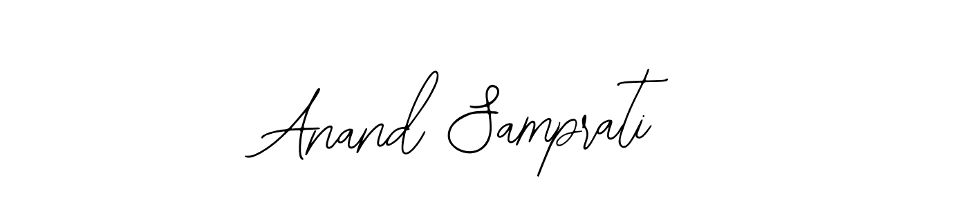 Design your own signature with our free online signature maker. With this signature software, you can create a handwritten (Bearetta-2O07w) signature for name Anand Samprati. Anand Samprati signature style 12 images and pictures png