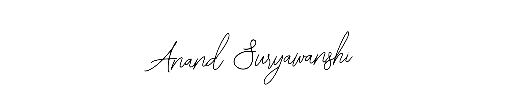 Use a signature maker to create a handwritten signature online. With this signature software, you can design (Bearetta-2O07w) your own signature for name Anand Suryawanshi. Anand Suryawanshi signature style 12 images and pictures png