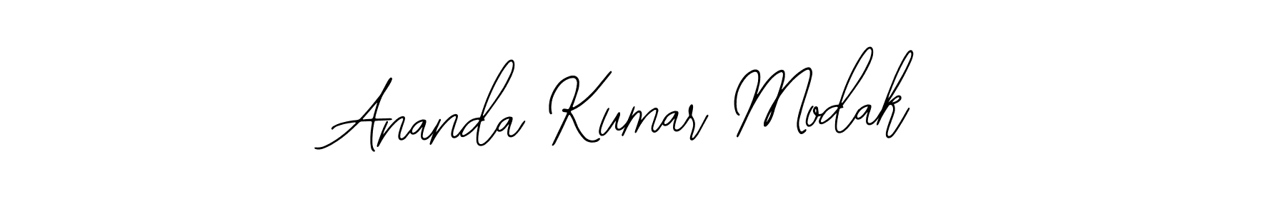 Make a beautiful signature design for name Ananda Kumar Modak. With this signature (Bearetta-2O07w) style, you can create a handwritten signature for free. Ananda Kumar Modak signature style 12 images and pictures png