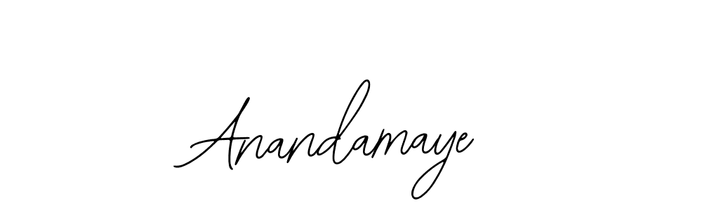 The best way (Bearetta-2O07w) to make a short signature is to pick only two or three words in your name. The name Anandamaye include a total of six letters. For converting this name. Anandamaye signature style 12 images and pictures png