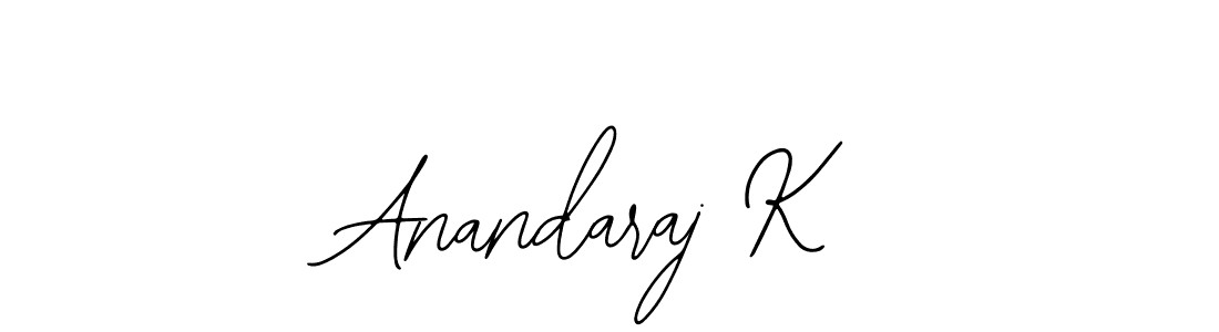 Also we have Anandaraj K name is the best signature style. Create professional handwritten signature collection using Bearetta-2O07w autograph style. Anandaraj K signature style 12 images and pictures png