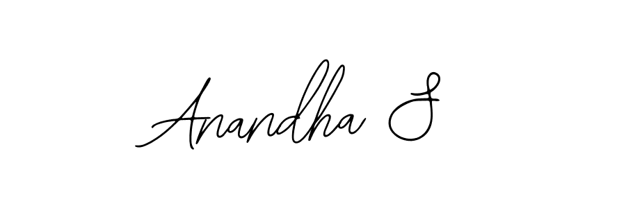 Create a beautiful signature design for name Anandha S. With this signature (Bearetta-2O07w) fonts, you can make a handwritten signature for free. Anandha S signature style 12 images and pictures png